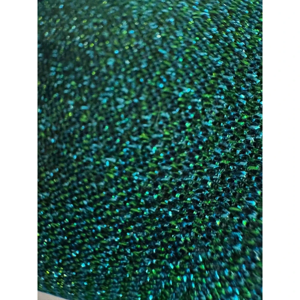 J.Crew Sophia Glitter Pumps – Size 9.5 –‎ Green/Blue/Black